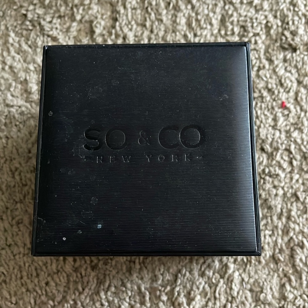 so and co new york men’s watch